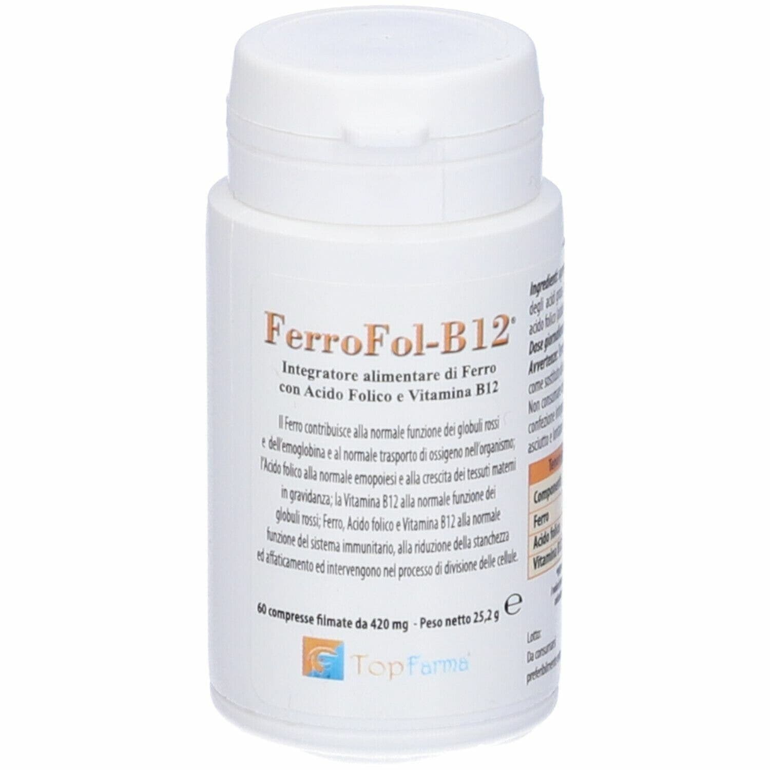 Ferrofol B12 – 60 comprimés