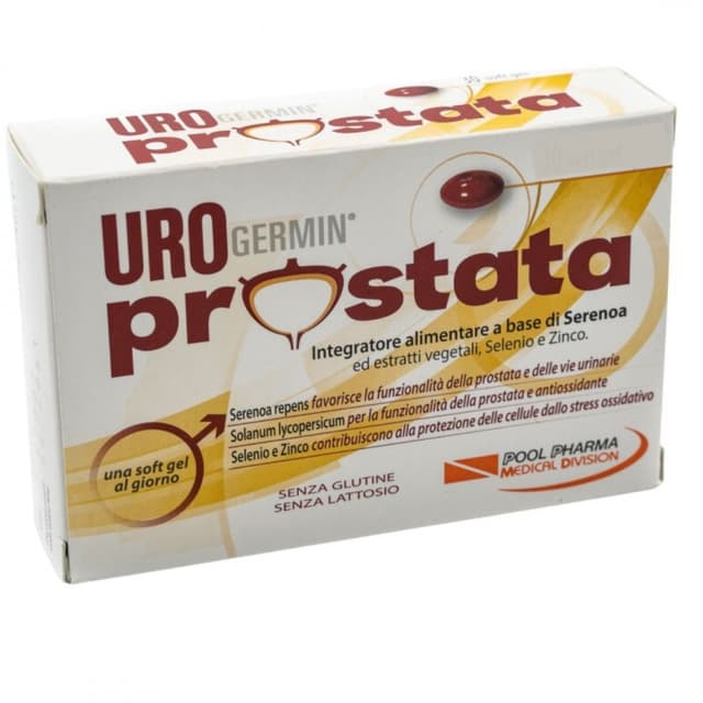 Palmier nain (Serenoa) + Zinc – 60 gélules molles | Urogermin Prostata