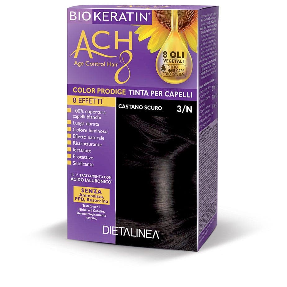 Biokeratin Ach8 – Colorant capillaire 3/N