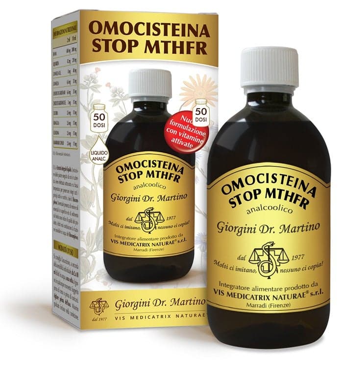 Omocisteina Stop MTHFR – sans alcool