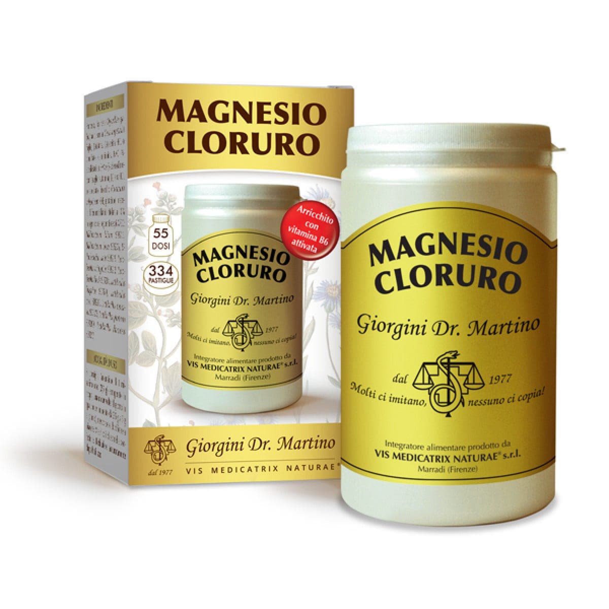 Chlorure de Magnésium – 334 pastilles