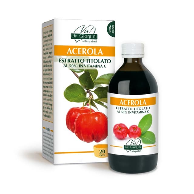 Vitamine C – 200 ml | Extrait d'Acérola 50%