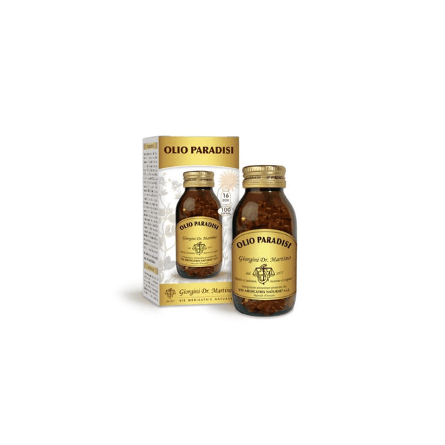 Lin, cassis, bourrache + huile d'onagre – 100 Gélules Softgel | Dr. Giorgini Huile Paradisi