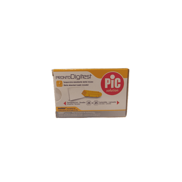 Glucotest Bandelettes Réactives PIC – 25 unités
