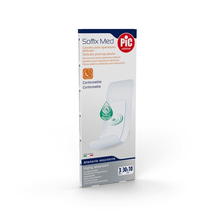 Soffix Med Wundauflagen – 30×10 cm, 3 Packungen