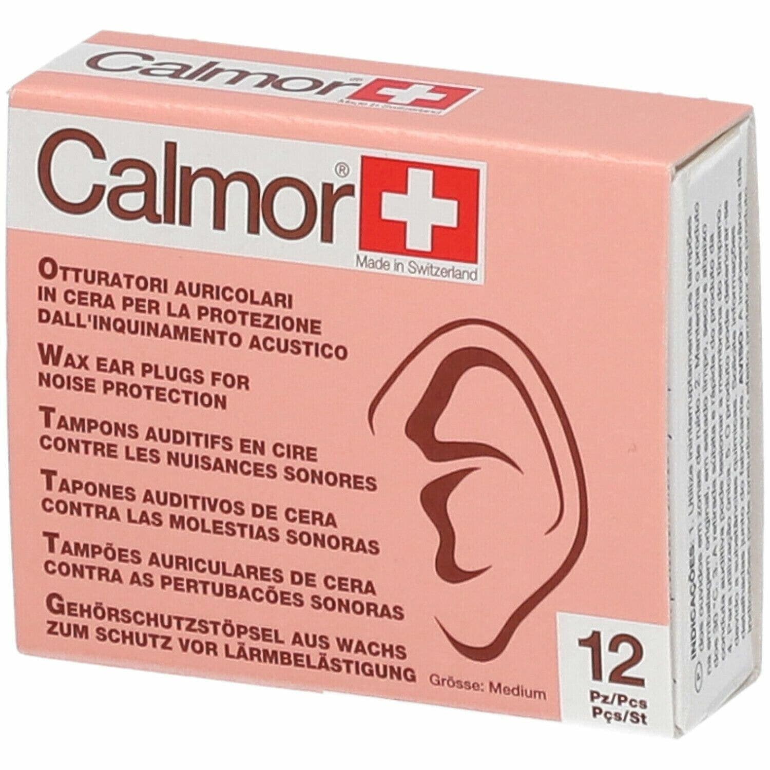 Calmor Bouchons d'Oreilles – 12 pièces