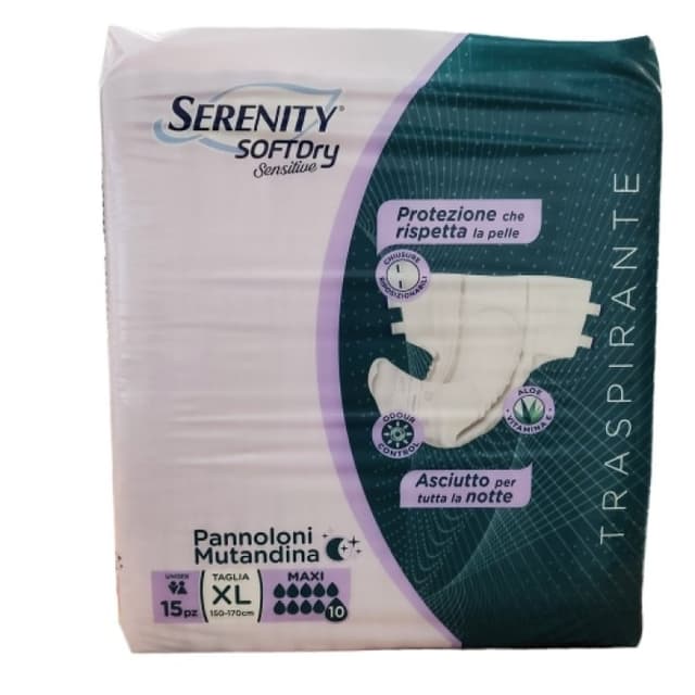Serenity Pants Sensitive XL – 15 pièces