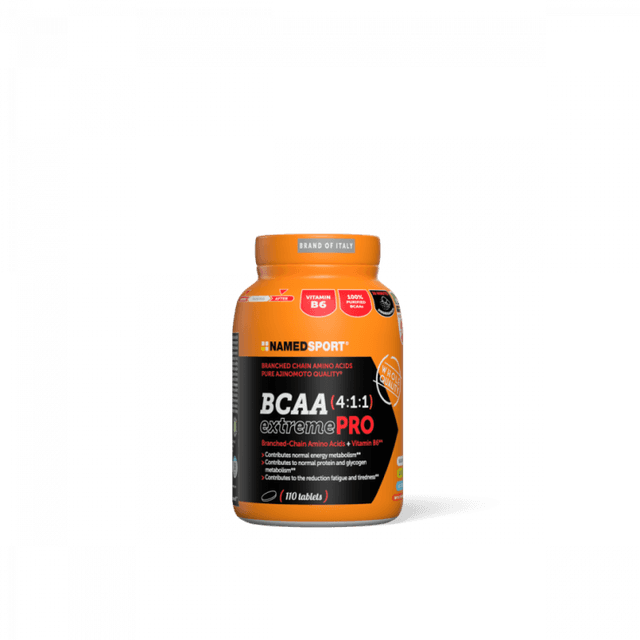 Acides aminés BCAA + Vitamine B6 – 110 comprimés | BCAA 4:1:1