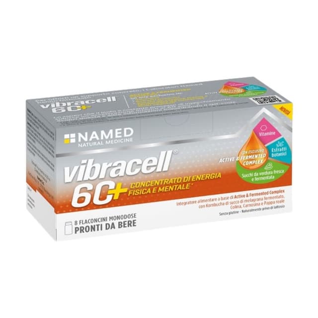Multivitamines + Minéraux – 8 flacons de 15 ml | Vibracell 60+