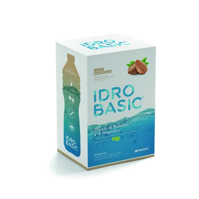 Potassium 2.270 mg + Magnésium – 15 sachets | Idrobasic Mandorla