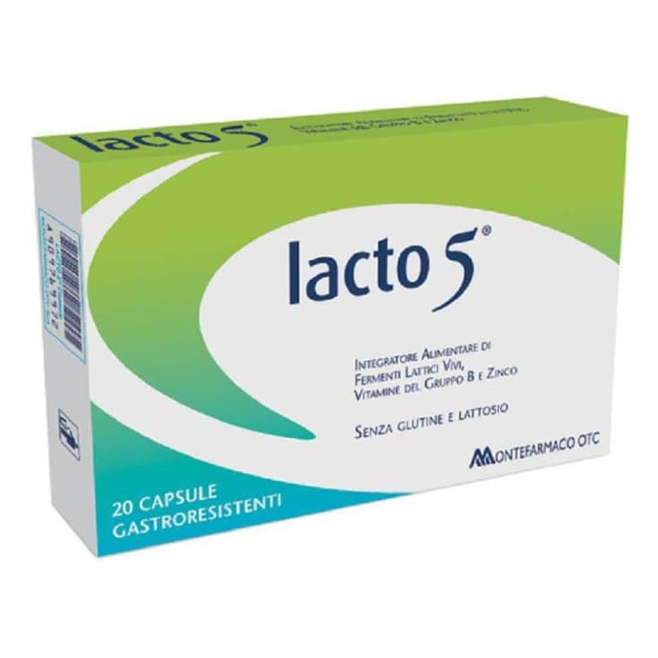 Lacto 5 Integ Fermentation Lactique – 20 gélules