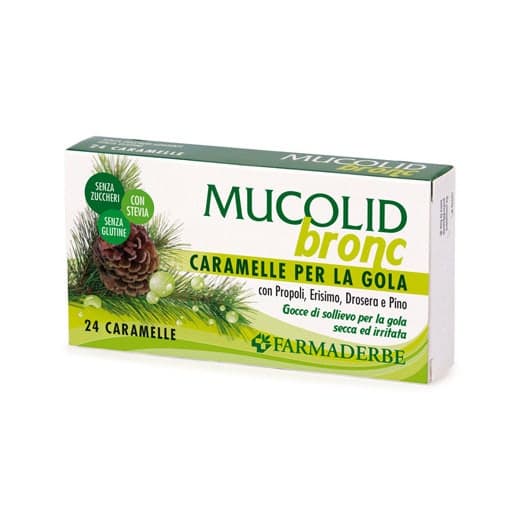 Mucolid Bronc – 24 pastilles au propolis et pin