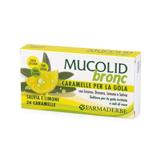 Mucolid Bronc – 24 Bonbons mit Salbei
