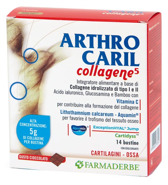 Collagène + Glucosamine – 14 sachets | Arthrocaril Collagène