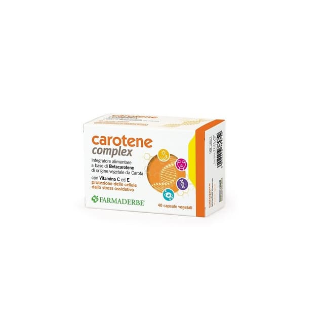 Vitamine C 80 mg + Vitamine E – 40 gélules | Carotene Complex