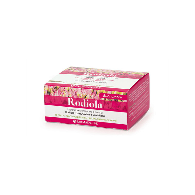 Rhodiola – 20 ampoules de 10 ml | Farmaderbe Rodiola