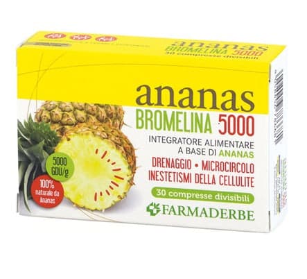 Ananas Bromelina 5000 – 30 comprimés