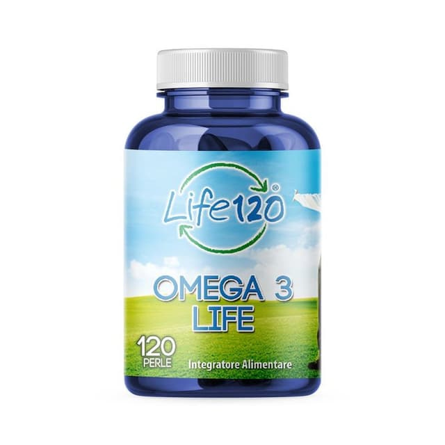 Oméga-3 + Vitamine E – 120 perles | Omega 3 Life