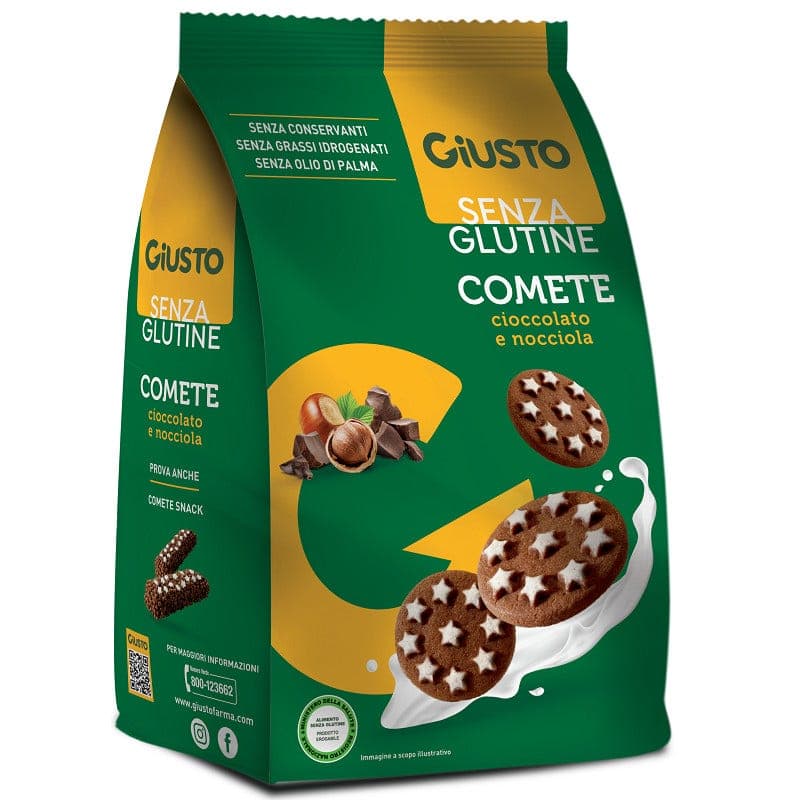 Giusto S/G Comete Biscotti – 200 g sans gluten