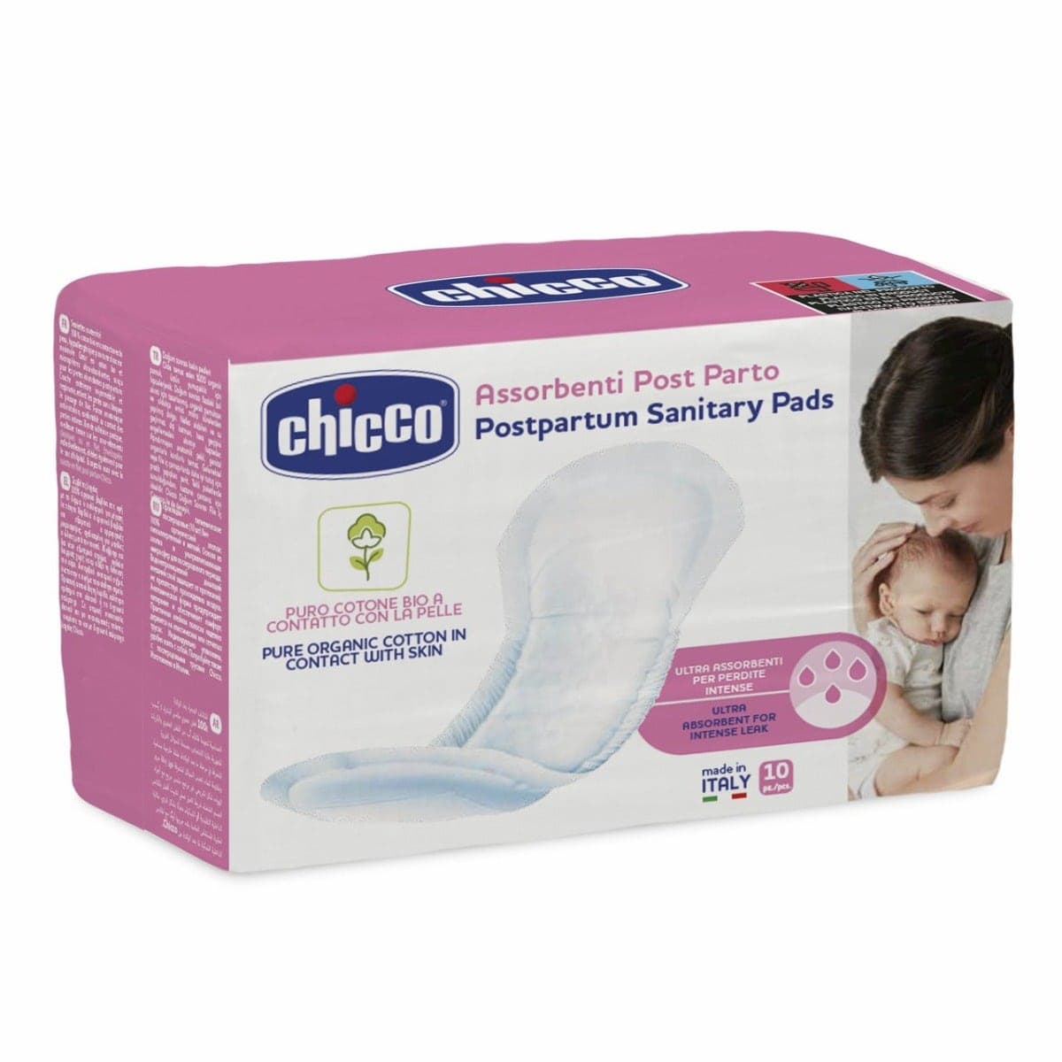 Serviettes postpartum – Paquet de 10