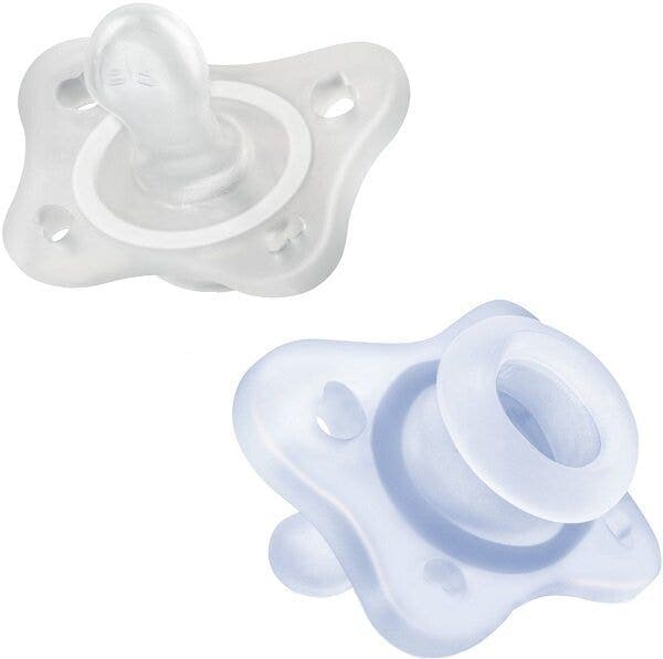 Mini Sucette 0-2 Mois – 2 Pièces Bleu
