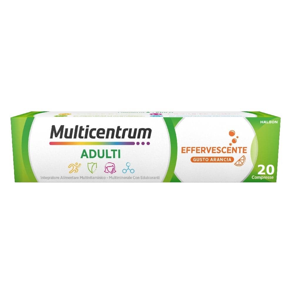 Multicentrum Arancia – 20 comprimés effervescents