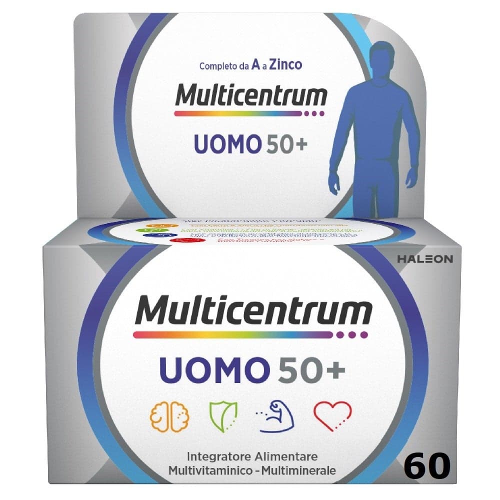 Multicentrum Uomo 50+ – 60 comprimés