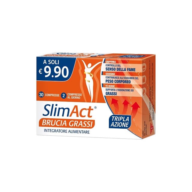 Broméline + Thé vert – 30 comprimés | Slim Act