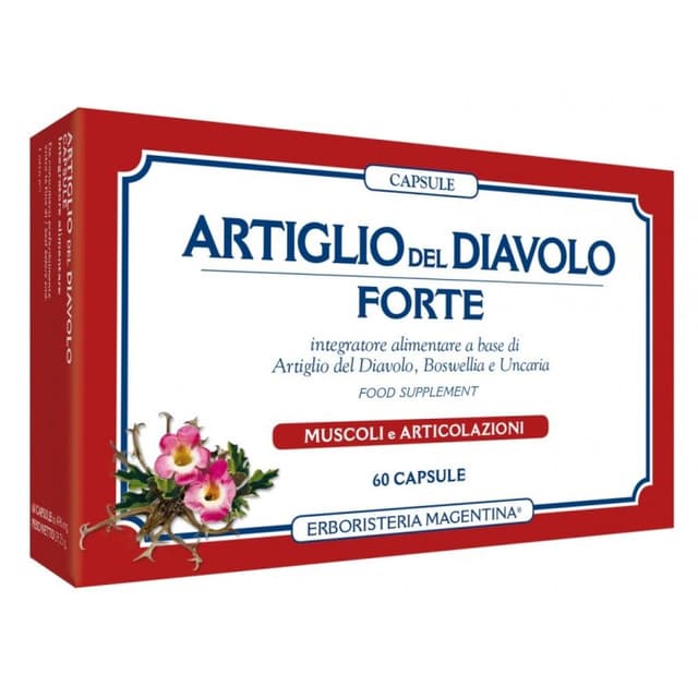 Boswellia – 60 gélules | Erboristeria Magentina Capsule Artiglio Forte