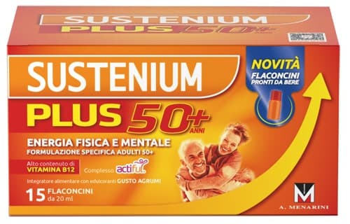 Sustenium Plus 50+ – 15 Fläschchen