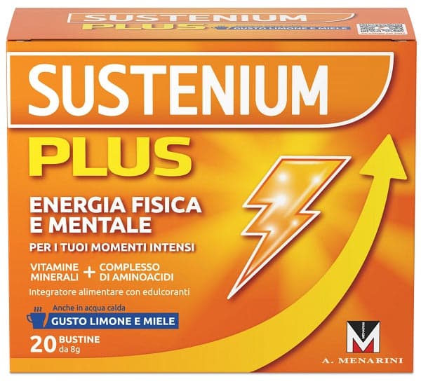 Sustenium Plus Citron-Miel – 20 sachets