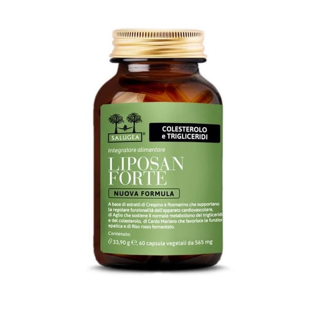 Berbérine 515,5 mg + Chardon-Marie – 60 gélules | Salugea Liposan Forte NF