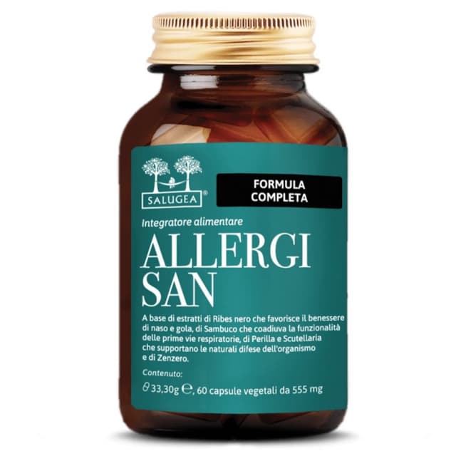 Cassis 250 mg + Gingembre – 60 gélules | Allergisan Salugea