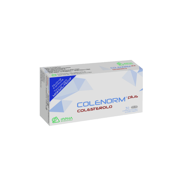 Levure de riz rouge + L-arginine – 30 comprimés | Colenorm Plus Colesterolo