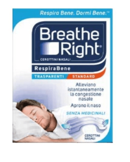 Breathe Right Nasenpflaster transparent – 10er Pack