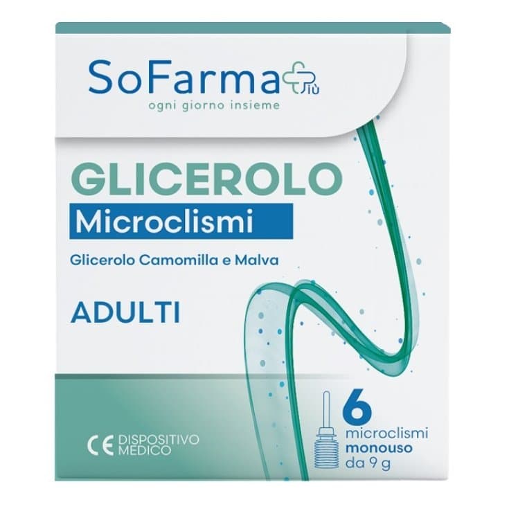 Glicerolo Mikroclis Ad 9 g – 6 pièces