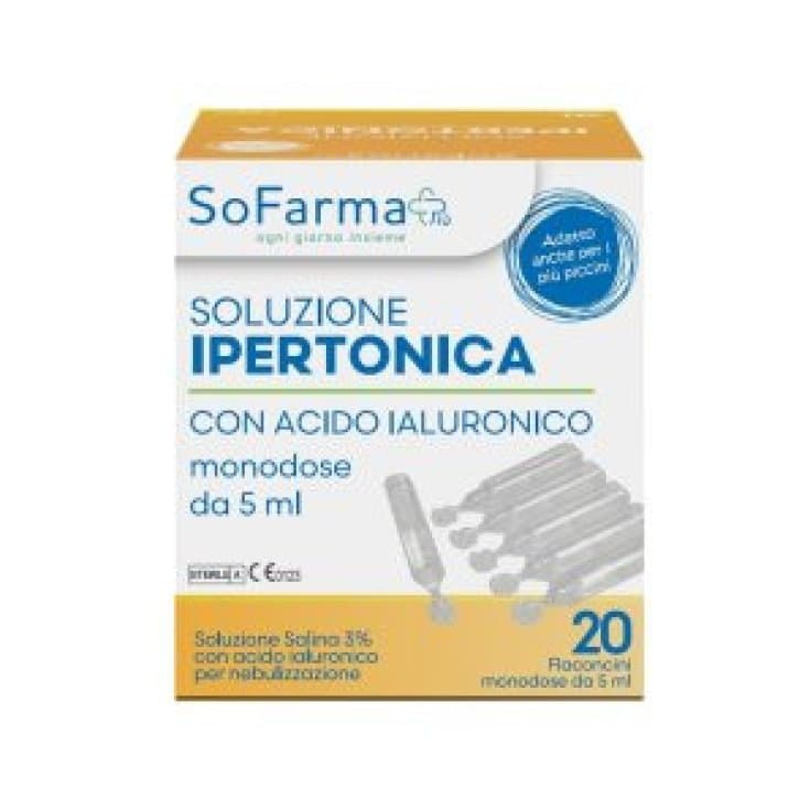 Solution Hypertonique 3% – 20 ampoules