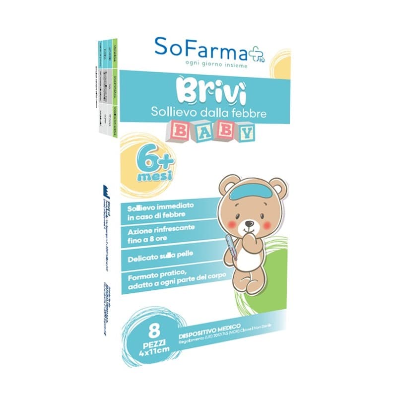Brivi Sollievo Fieber Relief – 8 pièces