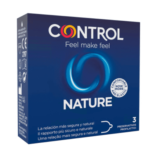 CONTROL NEW Nature 2,0 – 3 préservatifs