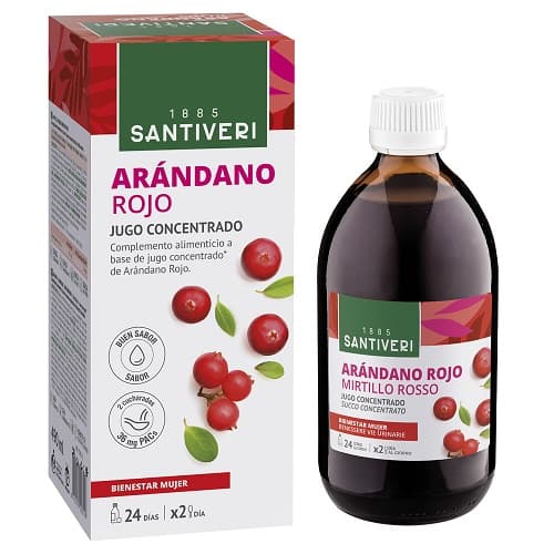 Santiveri Concentré de Cranberry (Canneberge) – 490 ml