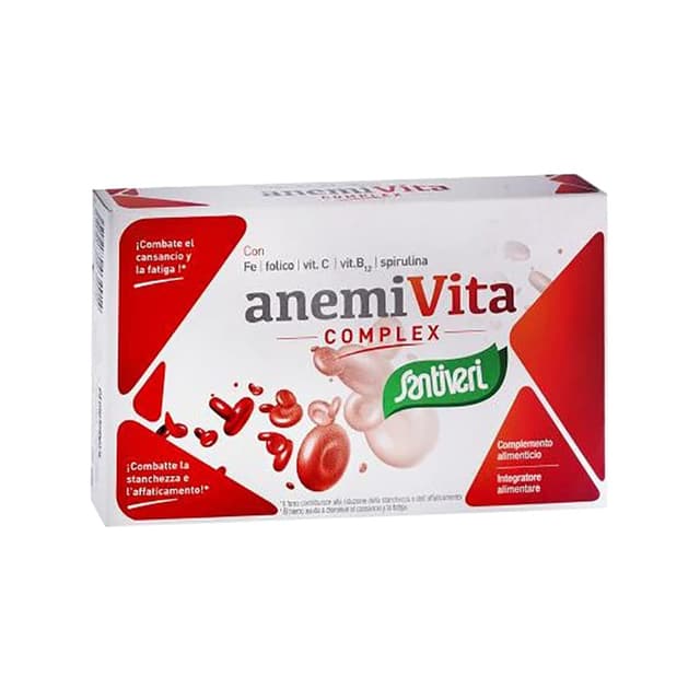 Anemivita Complex – 40 gélules fer et vitamines