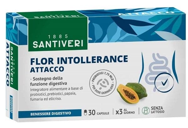 Flor Intollerance Attacco – 30 gélules