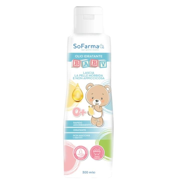 Baby Huile corps et bain – Soin délicat 300 ml