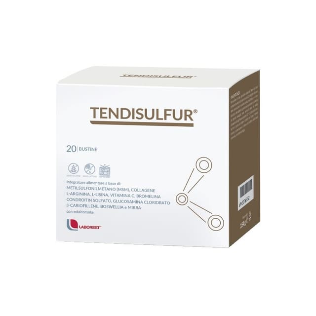 MSM + L-arginine – 20 sachets | Tendisulfur