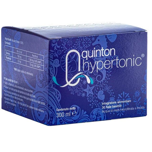 Quinton Hypertonic – 30 ampoules de 10 ml