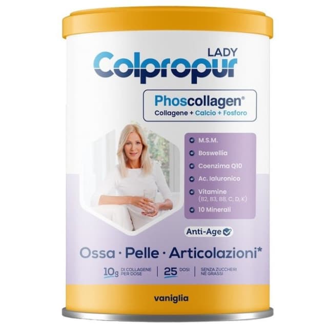 Collagène – 332,5 g poudre | Collagene Lady Vaniglia