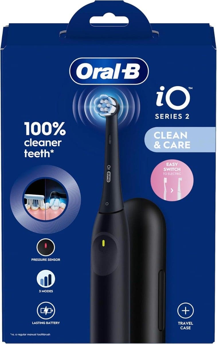 Oral-B Power iO2 Bleu Nuit – Brosse à Dents Électrique