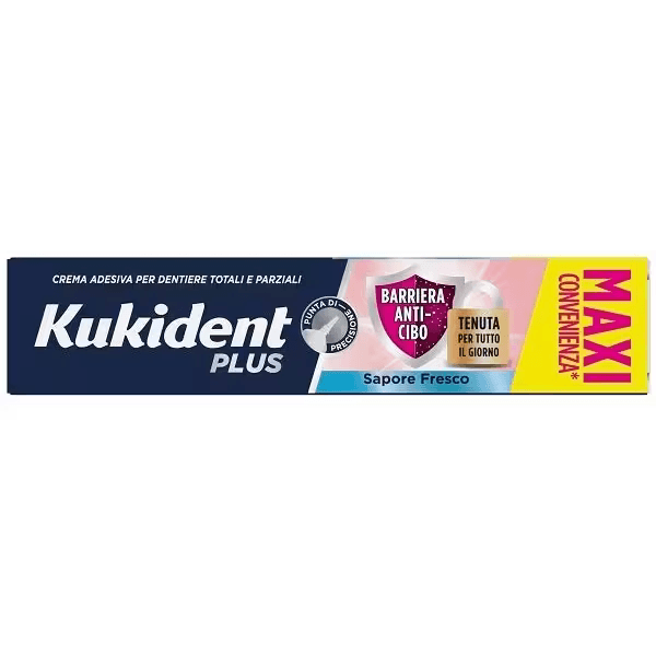 Kukident Plus Barriera Anti-Cibo – crème adhésive