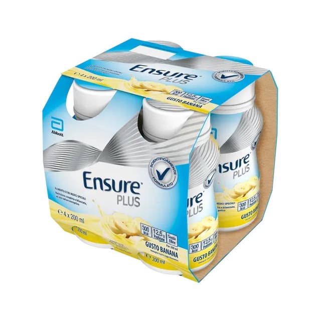 Potassium + Magnésium – 4 x 200 ml | Ensure Plus Banane