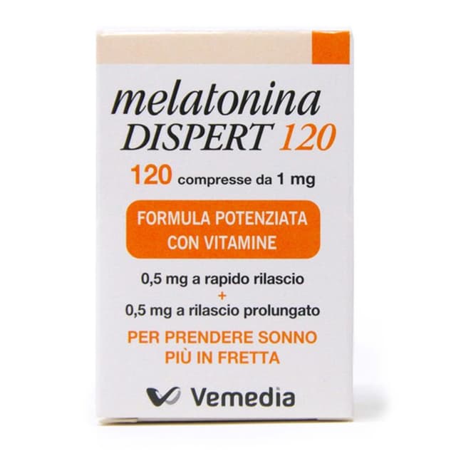 Mélatonine + Niacine – 120 comprimés | Melatonin Dispert